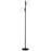 Dainolite 2 Lights Incandescent Floor Lamp, MB w/ WH Opal Glass