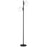  2 Light  Incandescent Floor Lamp, Mb W/ Wh Opal Glass | FOL-662F-MB