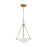 Visual Comfort & Co. Studio Collection Dosinia transitional 2-light indoor dimmable medium ceiling hanging pendant in textured white finish