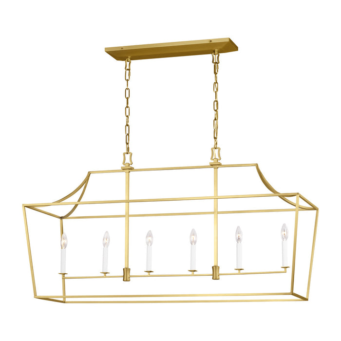 Southold Linear Lantern | CC1036BBS
