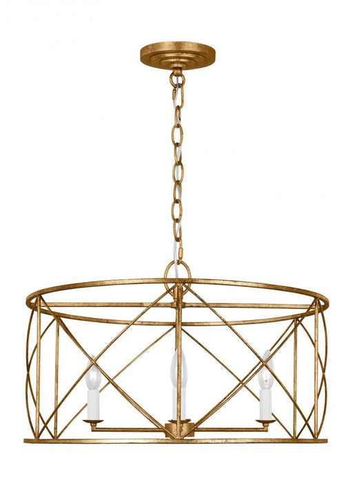 Visual Comfort & Co. Studio Collection Beatrix Transitional 4-Light Indoor Dimmable Large Lantern Pendant