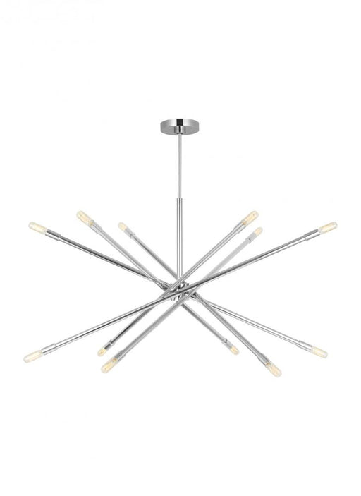 Visual Comfort & Co. Studio Collection Eastyn Modern 12-Light Indoor Dimmable Extra Large Chandelier