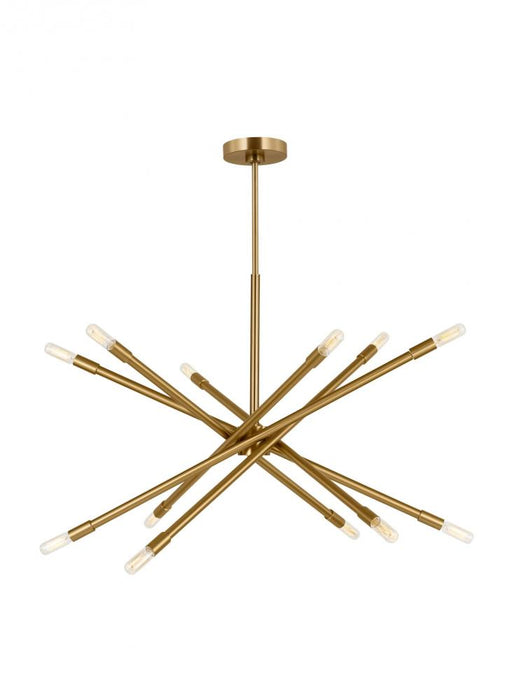 Visual Comfort & Co. Studio Collection Eastyn Modern 12-Light Indoor Dimmable Large Chandelier