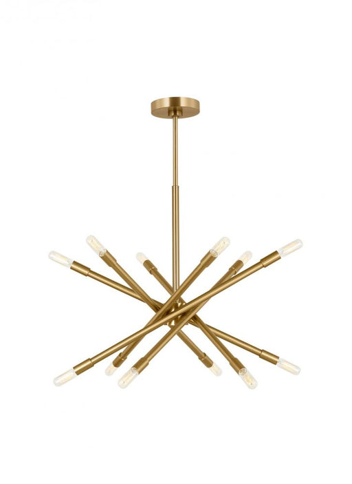 Visual Comfort & Co. Studio Collection Eastyn Modern 12-Light Indoor Dimmable Large Chandelier