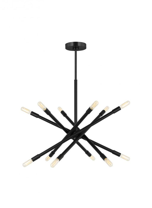 Visual Comfort & Co. Studio Collection Eastyn Modern 12-Light Indoor Dimmable Large Chandelier