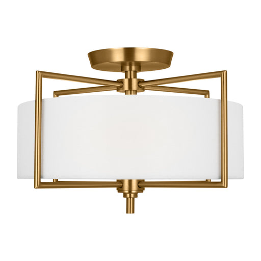 Perno Medium Semi-flush Mount | CF1122BBS