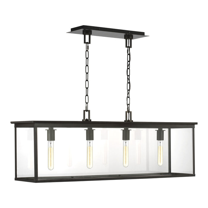 Freeport Linear Outdoor Chandelier | CO1214HTCP