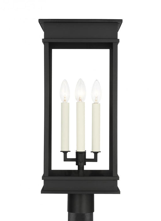 Visual Comfort & Co. Studio Collection Cupertino Transitional 4-Light Outdoor Large Post Lantern