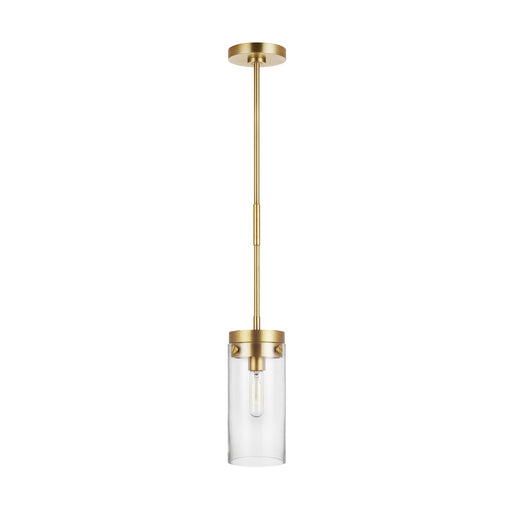 Garrett Medium Cylinder Pendant | CP1001BBS