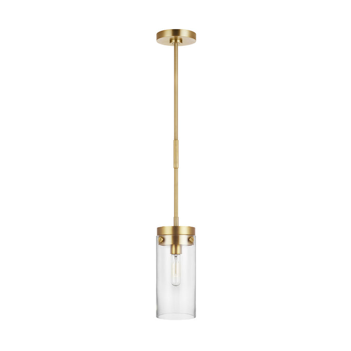 Garrett Medium Cylinder Pendant | CP1001BBS