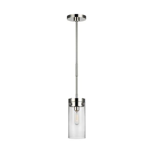 Garrett Medium Cylinder Pendant | CP1001PN