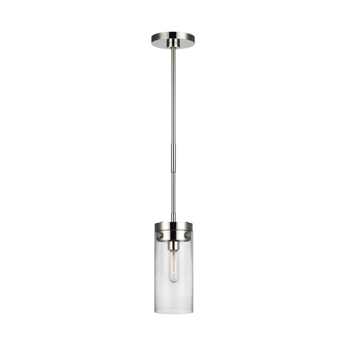 Garrett Medium Cylinder Pendant | CP1001PN