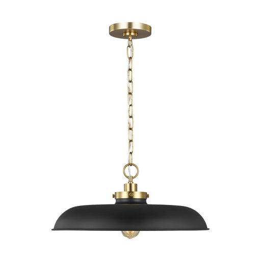 Wellfleet Medium Wide Pendant | CP1231MBKBBS