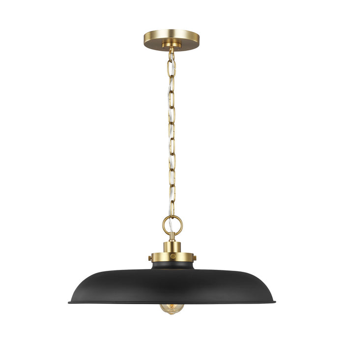 Wellfleet Medium Wide Pendant | CP1231MBKBBS