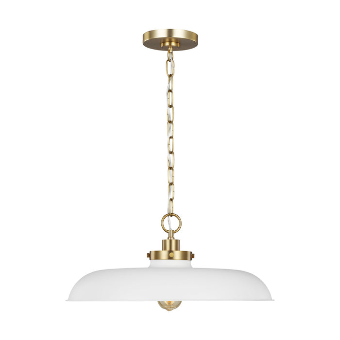 Wellfleet Medium Wide Pendant | CP1231MWTBBS
