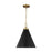 Wellfleet Medium Cone Pendant | CP1271MBKBBS