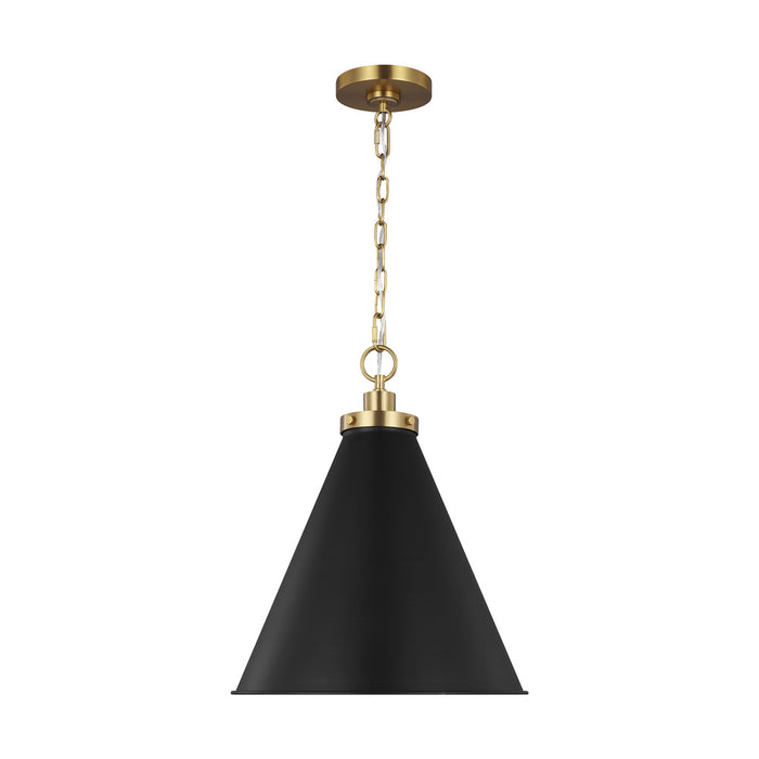 Wellfleet Medium Cone Pendant | CP1271MBKBBS