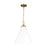 Wellfleet Medium Cone Pendant | CP1271MWTBBS
