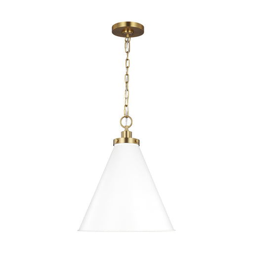 Wellfleet Medium Cone Pendant | CP1271MWTBBS