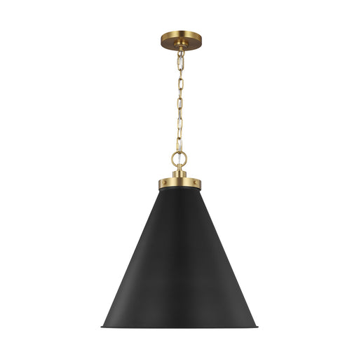 Wellfleet Large Cone Pendant | CP1281MBKBBS