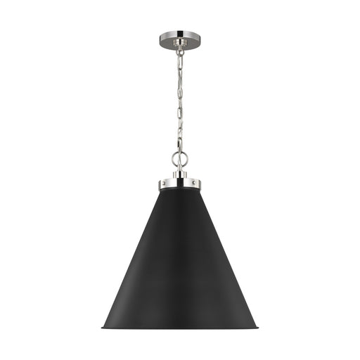 Wellfleet Large Cone Pendant | CP1281MBKPN