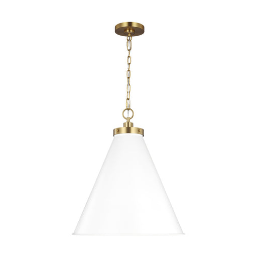 Wellfleet Large Cone Pendant | CP1281MWTBBS
