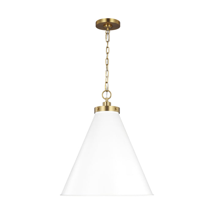 Wellfleet Large Cone Pendant | CP1281MWTBBS