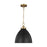 Wellfleet Medium Dome Pendant | CP1291MBKBBS