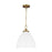 Wellfleet Medium Dome Pendant | CP1291MWTBBS