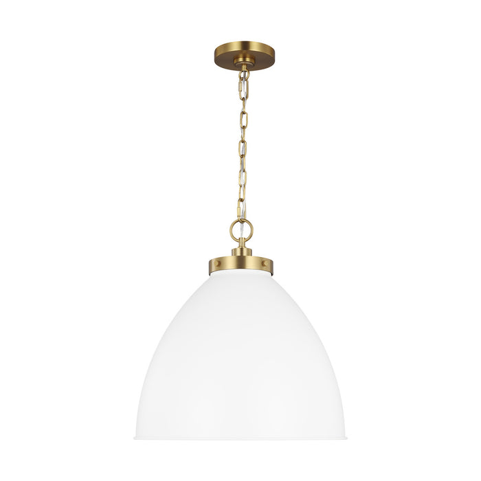 Wellfleet Large Dome Pendant | CP1301MWTBBS