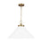 Wellfleet Wide Cone Pendant | CP1311MWTBBS