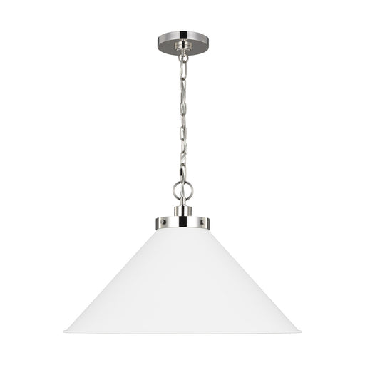 Wellfleet Wide Cone Pendant | CP1311MWTPN