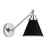 Wellfleet Single Arm Cone Task Sconce | CW1121MBKPN