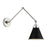 Wellfleet Double Arm Cone Task Sconce | CW1151MBKPN