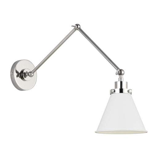 Wellfleet Double Arm Cone Task Sconce | CW1151MWTPN