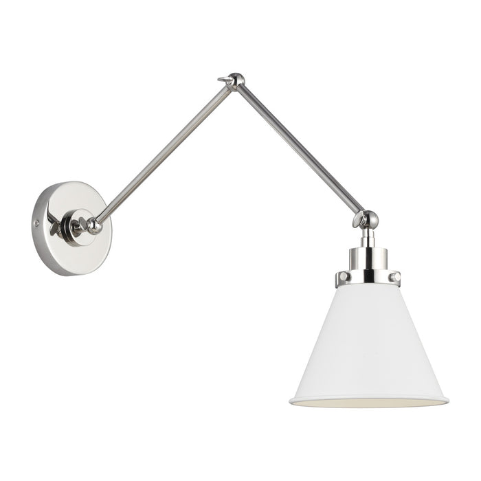 Wellfleet Double Arm Cone Task Sconce | CW1151MWTPN