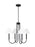 Porteau Medium Chandelier | DJC1024MBK