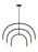 Hadden Large Chandelier | DJC1126MBK