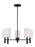 Manor Medium Chandelier | DJC1135MBK