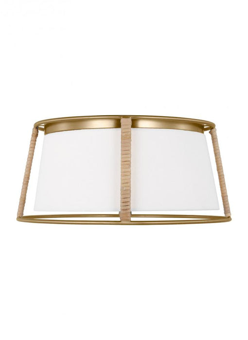 Visual Comfort & Co. Studio Collection Cortes Transitional 2-Light Indoor Dimmable Medium Flush Mount Ceiling Light