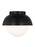 Hyde Medium Ceiling Flush Mount | DJF1011MBK