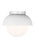 Hyde Medium Ceiling Flush Mount | DJF1011MWT