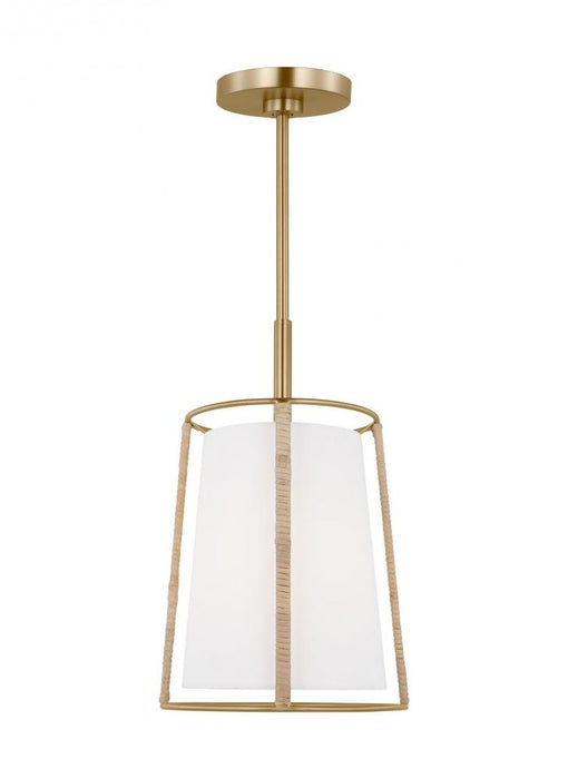 Visual Comfort & Co. Studio Collection Cortes Transitional 1-Light Indoor Dimmable Medium Hanging Shade Ceiling Hanging Chandelier Light