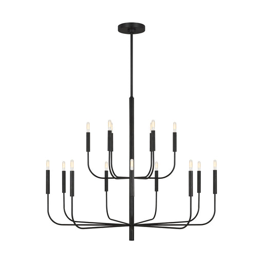 Visual Comfort & Co. Studio Collection Brianna Large Two-Tier Chandelier