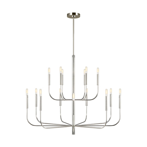 Brianna Large Two-tier Chandelier | EC10015PN