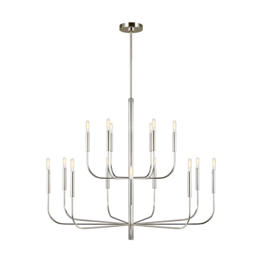 Visual Comfort & Co. Studio Collection Brianna Large Two-Tier Chandelier