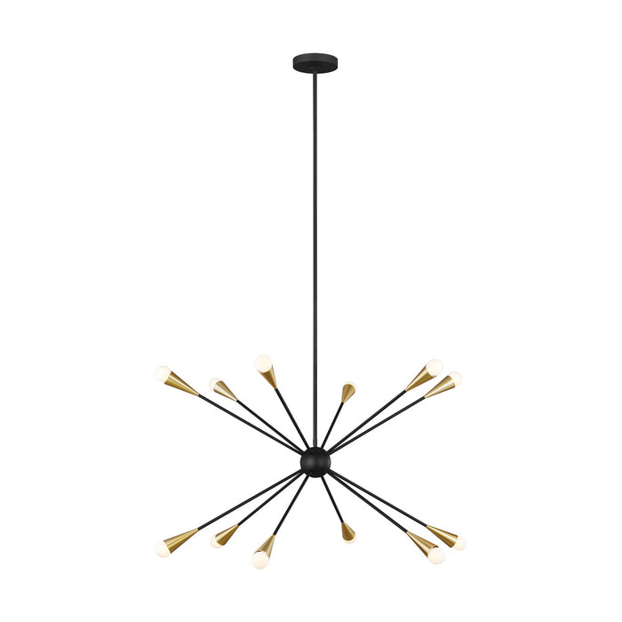 Jax Large Chandelier | EC10312MBK