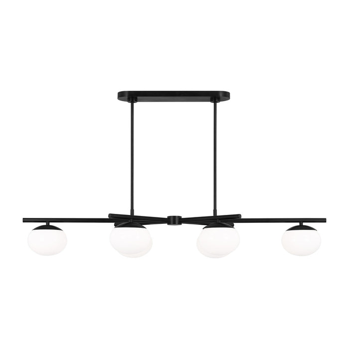 Lune Medium Linear Chandelier | EC1264AI