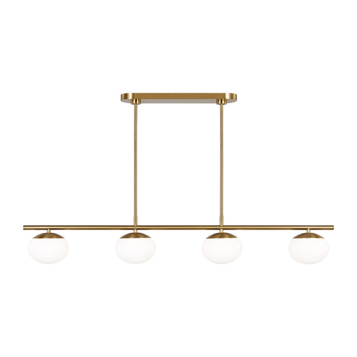 Lune Large Linear Chandelier | EC1276BBS
