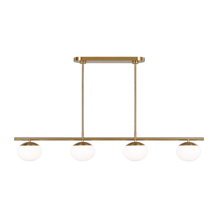 Lune Large Linear Chandelier | EC1276BBS